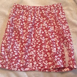 cute red skirt from shien!